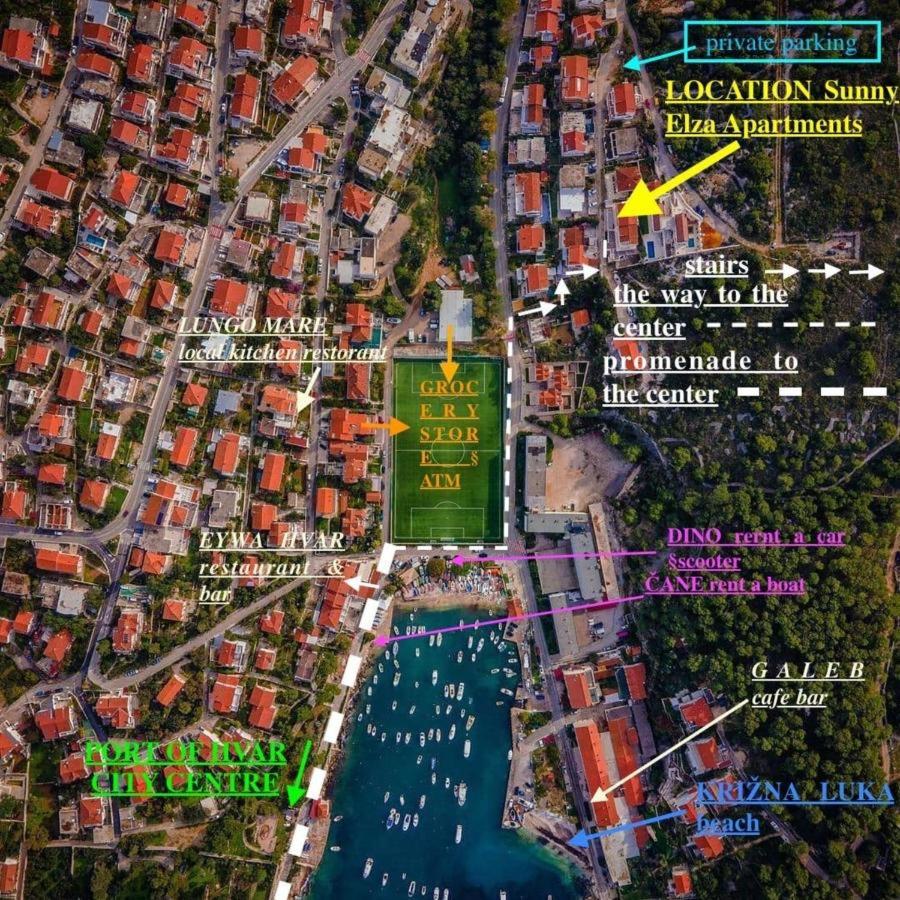 Apartment Sunny Elza 2 Đảo Hvar Ngoại thất bức ảnh